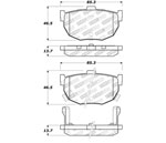 StopTech Street Brake Pads Hyundai Tiburon, Rear