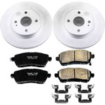 Power Stop 11-14 Mazda 2 Front Z17 Evolution Geomet Coated Brake Kit; 2011-2014