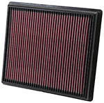 K&N Replacement Filter 11.25in O/S Length x 10in O/S Width x 1.25in H for 13 Cadillac XTS 3.6L V6; 2013-2013