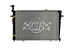 CSF 05-09 Hyundai Tucson 2.0L OEM Plastic Radiator; 2005-2009