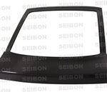 Seibon Carbon Fiber Oe Style Trunk Nissan 240sx Hb; 1989-1994