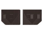 WeatherTech 2007-2010 Cadillac ESV Rear Rubber Mats - Cocoa; 2007-2010