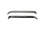 AVS 94-01 Dodge RAM 1500 Ventshade Window Deflectors 2pc - Stainless; 1994-2001