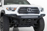 Addictive Desert Designs Toyota Tacoma Stealth Fighther Front Bumper w/ Winch Mount; 2016-2019