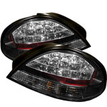 Spyder Pontiac Grand AM LED Tail Lights - Black - (ALT-YD-PGAM99-LED-BK)