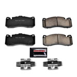 Power Stop 08-13 BMW 135i Front Z23 Evolution Sport Brake Pads w/Hardware; 2008-2013