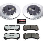 Power Stop 09-11 Nissan GT-R Front Z26 Street Warrior Brake Kit; 2009-2011