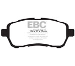 EBC 2010-2016 Mazda 2 1.5L Ultimax2 Front Brake Pads