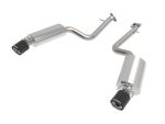 aFe Lexus IS350 14-22 V6-3.5L Takeda Axle-Back Exhaust System- Carbon Fiber Tip