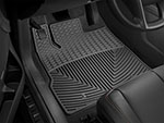 WeatherTech 17-23 Mazda CX-5 Front Rubber Mats - Black; 2017-2023