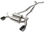 aFe Takeda 2-1/2in 304SS Cat-Back Exhaust Infiniti G37 08-13/Q60 14-15 V6-3.7 w/ Carbon Fiber Tips; 2008-2015