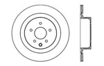 StopTech Nissan 370Z Sport Drilled/Slotted Rotor, Rear Right; 2009-2017