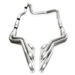 Stainless Works - / GMC Silverado / Sierra 3500 1500 small block 2wd / 4wd Headers w. Catted Lead Pipes 1-7/8; 1988-1998