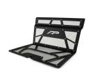 Agency Power 14-18 Polaris RZR XP 1000 / XP Turbo Vented Engine Cover - Matte Black/Gloss Black Mesh; 2014-2018