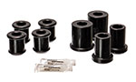 Energy Suspension 04-09 Cadillac XLR/XLR-V / 97-12 Corvette Black Front End C/A Bushing Set; 2004-2009