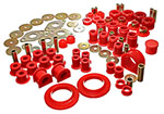 Energy Suspension 01-04 Toyota Tacoma Red Hyper-Flex Master Bushing Set; 2001-2004