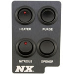 Nitrous Express 05-14 Ford Mustang Custom Switch Panel; 2005-2014