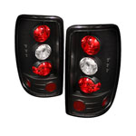 Spyder Chevrolet Suburban/Tahoe / GMC Yukon/ Yukon Denali (Barn Door only) Euro Style Tail Lights - Black - (ALT-YD-CD00-BD-BK)