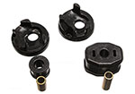 Energy Suspension 91-94 Nissan Sentra/NX1600/2000 Black Motor Mount Inserts (2 Torque Mount Position; 1991-1994