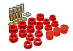 Energy Suspension 93-98 Toyota Supra Front Control Arm Bushing Set - Red; 1993-1998