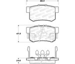 StopTech Street Brake Pads Honda CR-V, Rear