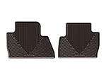 WeatherTech 2015+ Cadillac Escalade 2nd Row Rear Rubber Mats - Cocoa; 2015-2023