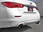 aFe Takeda 2.5in 304 SS Axle-Back Exhaust w/ Black Tips 16-18 Infiniti Q50 V6-3.0L (tt); 2016-2018