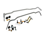 Whiteline 18-19 Kia Stinger (Incl. GT/GT1/GT2/Premium) Front & Rear Swaybar Kit w/Endlinks; 2018-2022