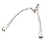 Stainless Works - Trailblazer 6.0L 2wd / 4wd Catback Exhaust 2-1/2 inch; 2006-2009