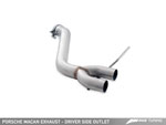 AWE Tuning Porsche Macan Turbo 3.6L Turbo Track Edition Exhaust System - Diamond Black 102mm Tips