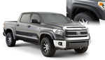 Bushwacker 14-18 Toyota Tundra Fleetside Extend-A-Fender Style Flares 4pc - Black; 2014-2018