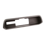 Omix Rear Bumper Hitch Fascia Black-15-21 Renegade