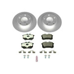 Power Stop 98-04 Audi A6 Quattro Rear Euro-Stop Brake Kit; 1998-2004