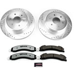 Power Stop 16-18 Nissan Titan XD Rear Z36 Truck & Tow Brake Kit; 2016-2018