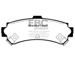 EBC 95-97 Nissan Sentra 1.6 Greenstuff Rear Brake Pads; 1995-1997