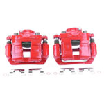 Power Stop 11-15 Hyundai Sonata Front Red Calipers w/Brackets - Pair