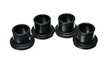 Energy Suspension 00-04 Dodge Dakota 4WD / 00-03 Durango 4WD Black Front Rack and Pinion Bushing Set; 2000-2004