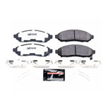 Power Stop 2015 Chevrolet City Express Front Z36 Truck & Tow Brake Pads w/Hardware; 2015-2015