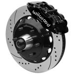 Wilwood Forged Narrow Superlite 6R Front Big Brake Kit 14.00in Drilled Rotors 67-86 GM C1500 - Black