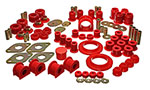 Energy Suspension 95-6/00 Toyota 4WD Pickup (Except T-100 & Tundra) Red Hyper-Flex Master Bushing S; 1995-1995