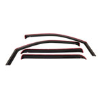 Westin 1998-2003 Dodge Durango Wade In-Channel Wind Deflector 4pc - Smoke; 1998-2003