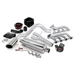 Banks Power 10 Chevy 5.3L CCSB FFV PowerPack System - SS Single Side-Exit Exhaust w/ Chrome Tip; 2010-2010