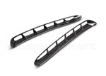 Anderson Composites Mustang Carbon Fiber Fender Vent Inserts For GT350 Style Fenders (Pair); 2015-2017