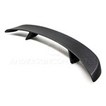 Anderson Composites Mustang Rear Spoiler Fiberglass Type-AT; 2015-2018