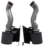 AEM Cold Air Intake System NISSAN 350Z DUAL INLET WITH H / S - Silver Gray; 2007-2008