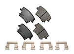 AKEBONO BRAKE CORPORATION Brake Pads Rear Dodge Charger 06-20; 2006-2020