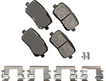 AKEBONO BRAKE CORPORATION Brake Pads Rear Dodge Charger 14-23; 2014-2023