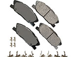 AKEBONO BRAKE CORPORATION Brake Pads Front Dodge Charger 14-23; 2014-2023