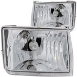 ANZO USA Nissan Frontier Crystal Headlights Chrome