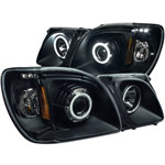 ANZO USA Lexus Lx470 Projector Headlights W/ Halo Black (Ccfl)